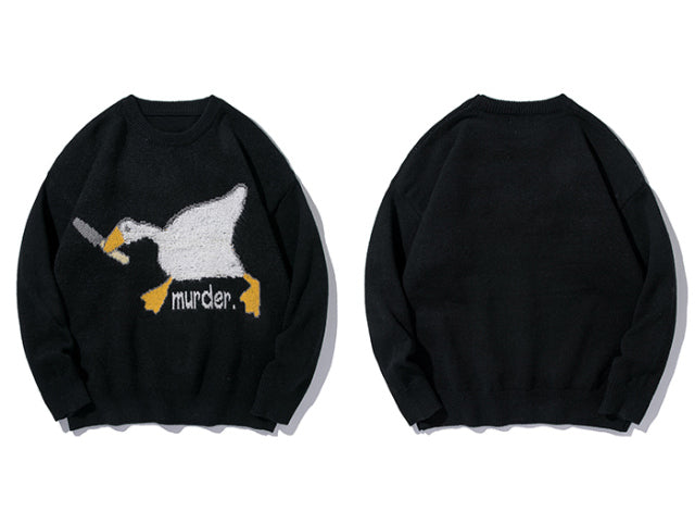 Murder Goose Sweater