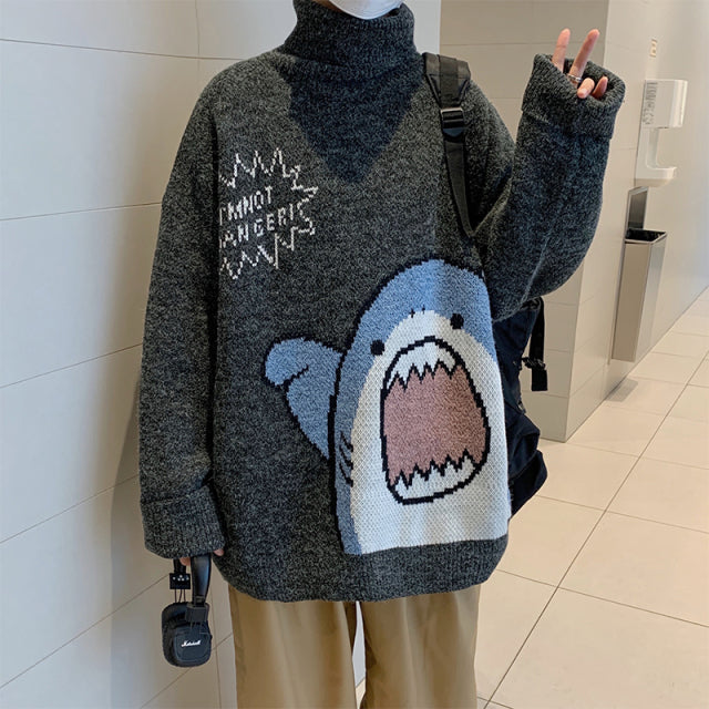 Rawr Shark Harajuku Turtleneck