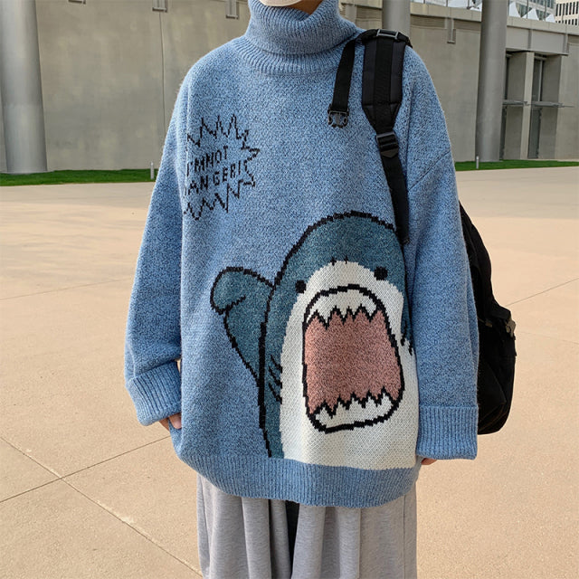 Rawr Shark Harajuku Turtleneck