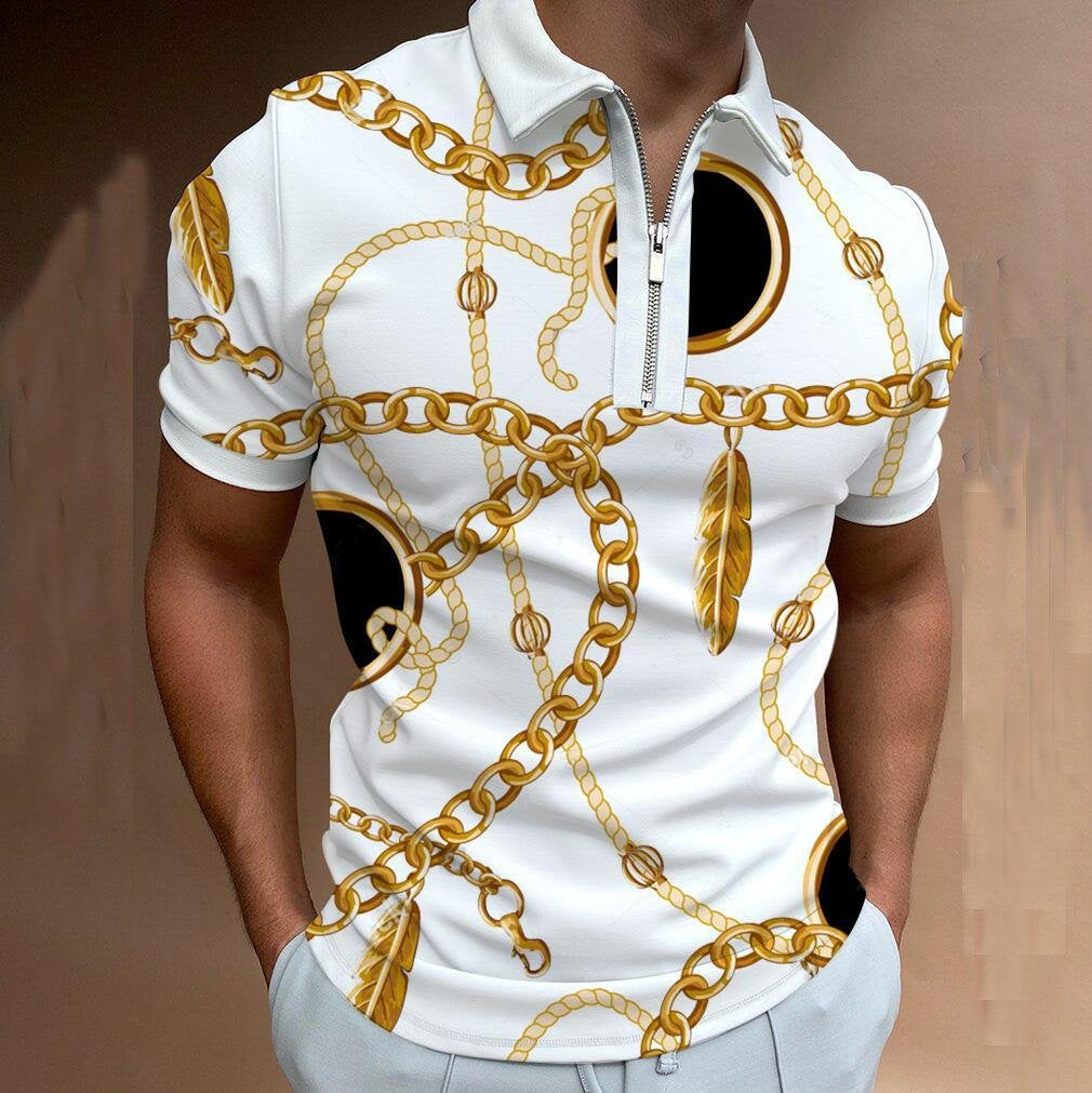 Graphic Polo Shirt