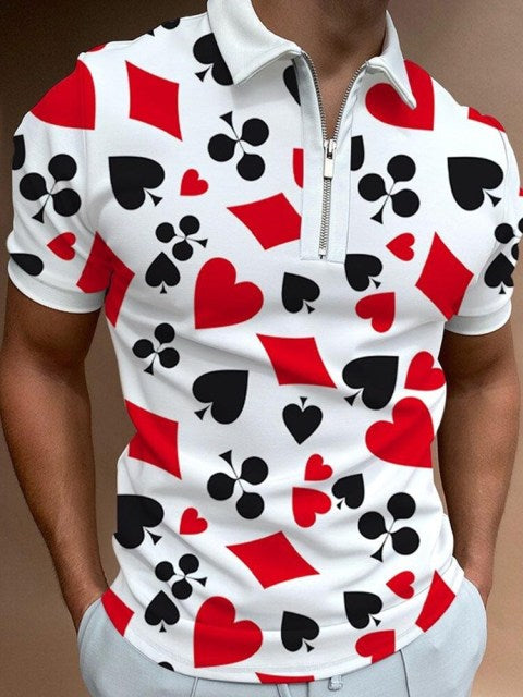 Graphic Polo Shirt