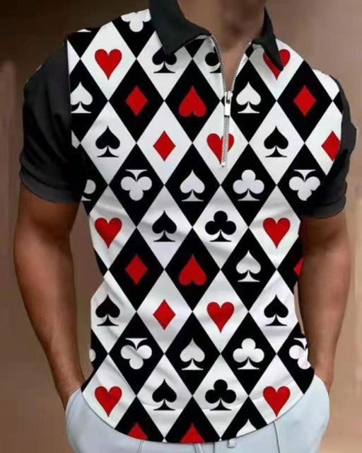 Graphic Polo Shirt