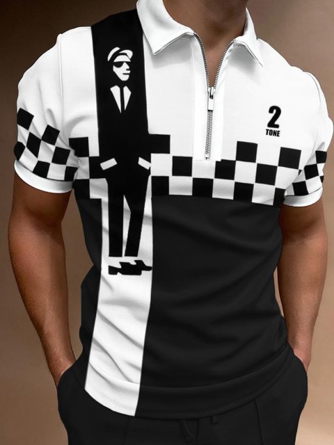 Graphic Polo Shirt