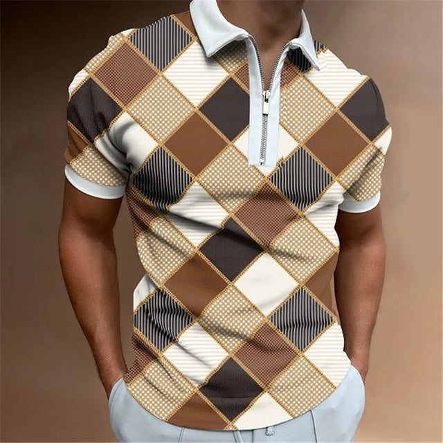 Graphic Polo Shirt